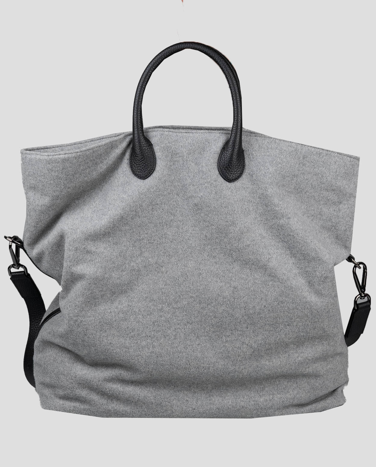 Kiton Серая кашемировая сумка