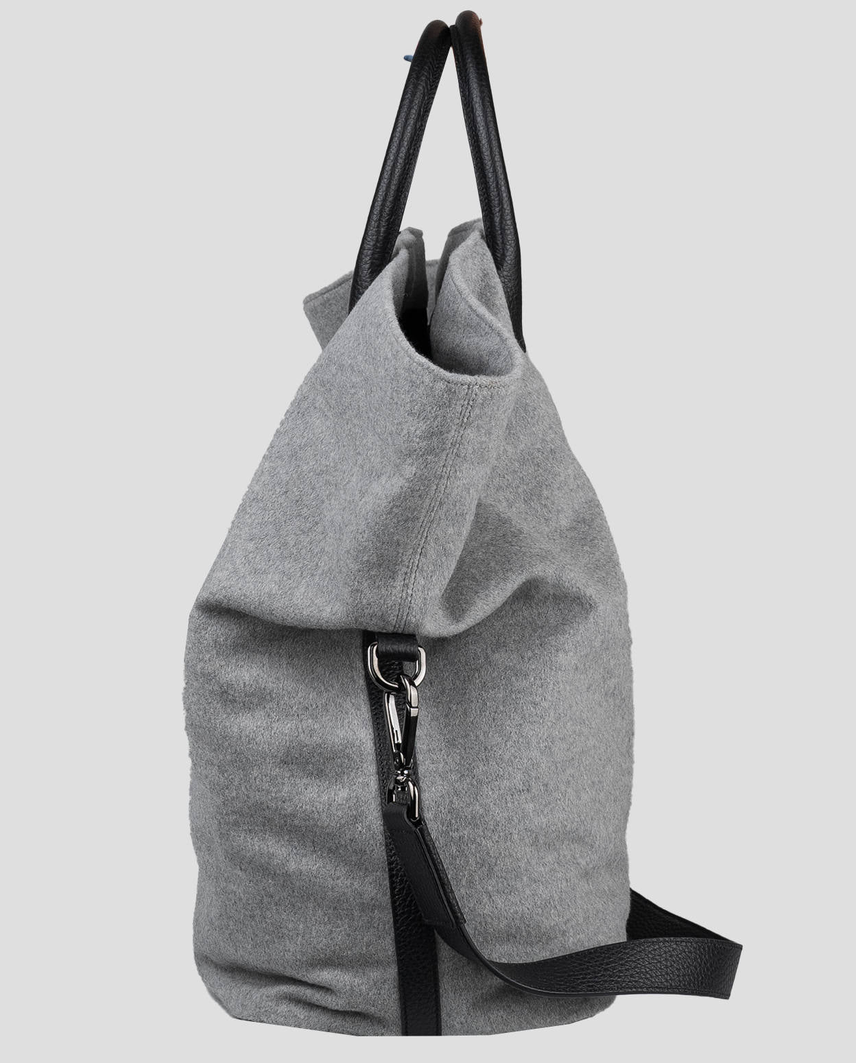 Kiton Серая кашемировая сумка
