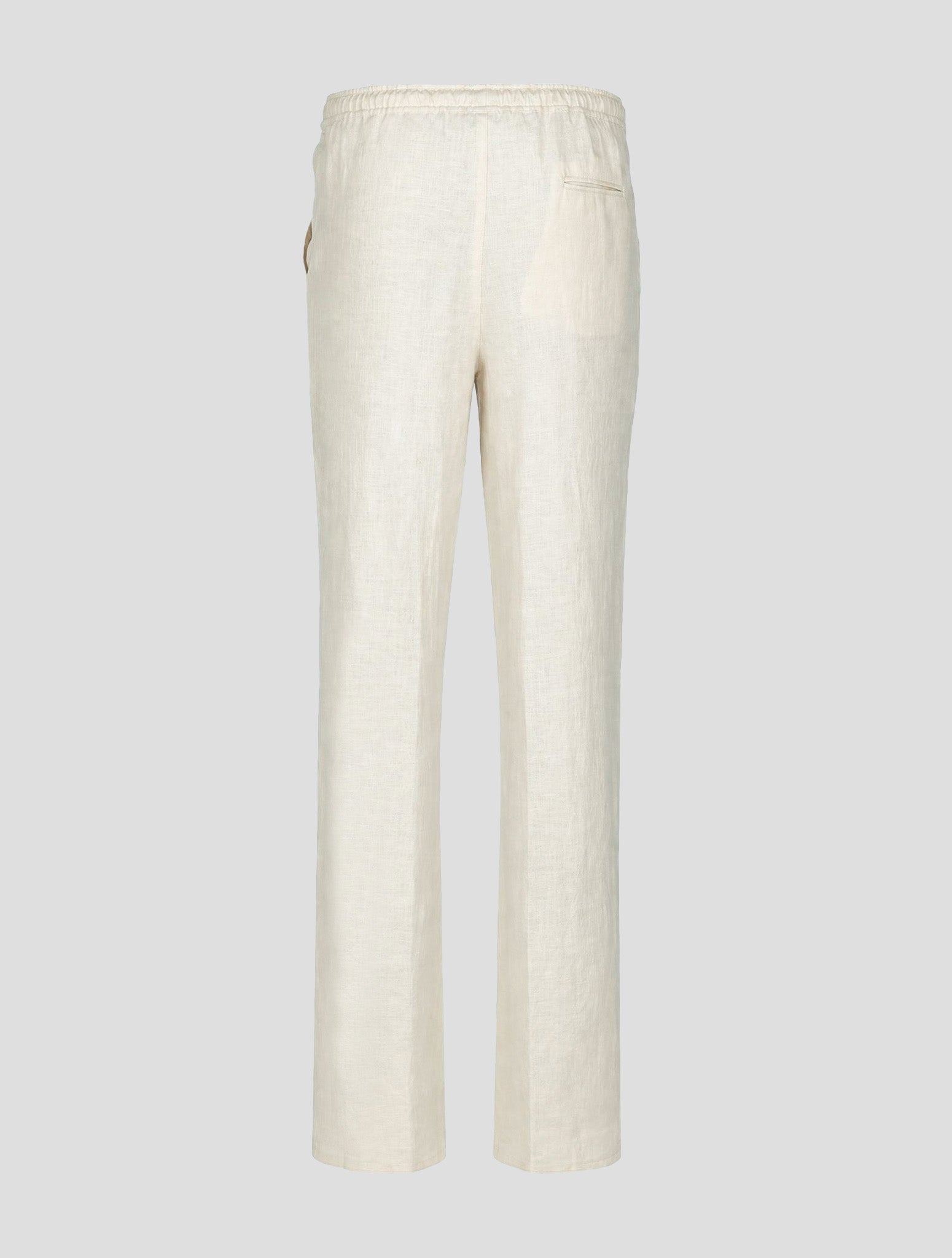 Kiton Бежевые льняные брюки