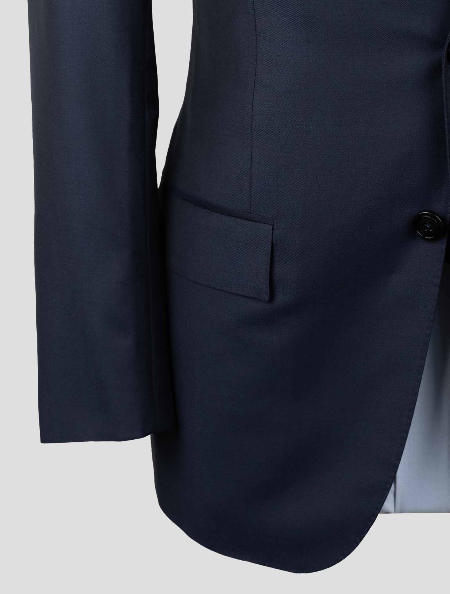 Kiton Dark Blue Wool 160's Suit