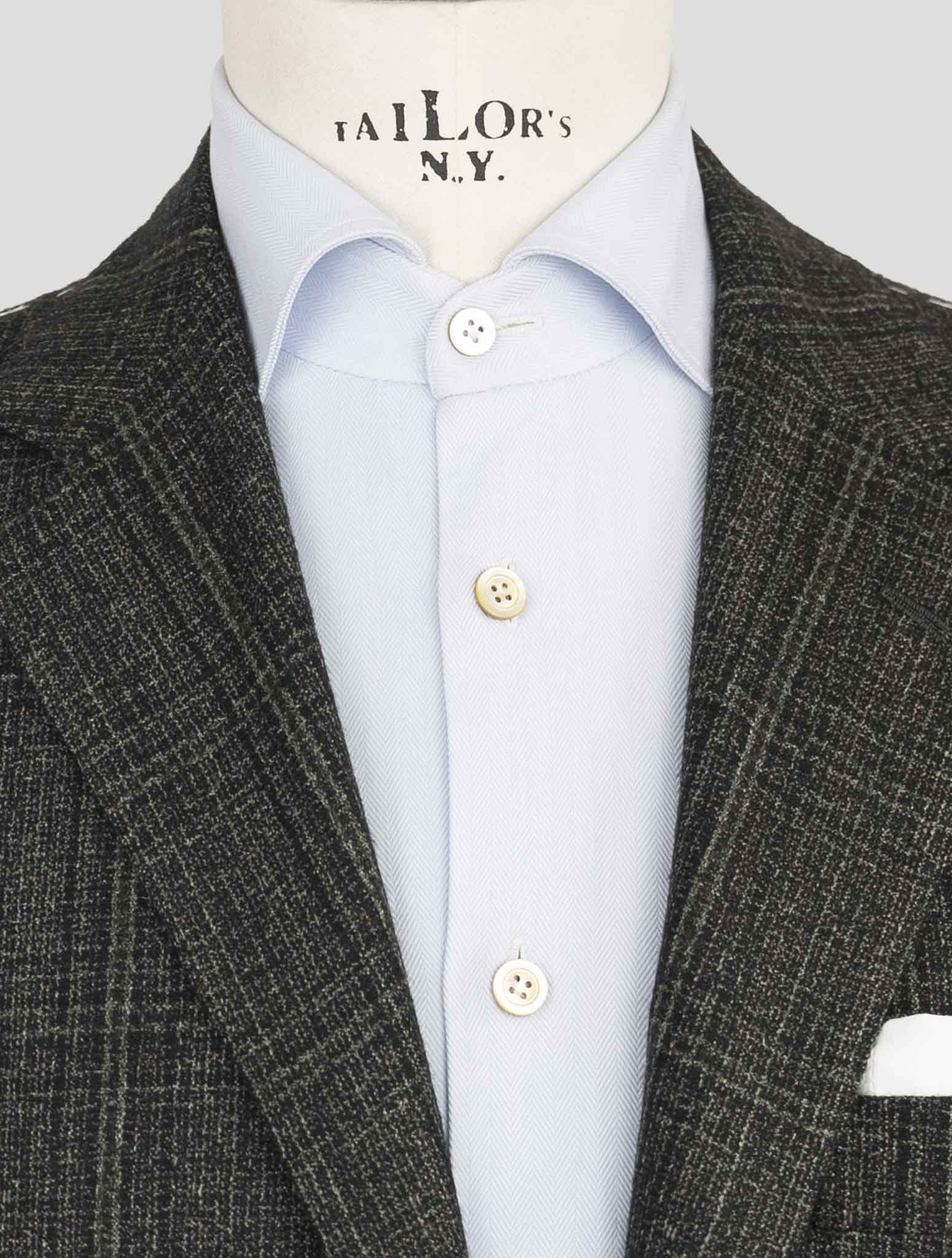 Зеленый кашемировый шелковый блейзер Kiton Lienn